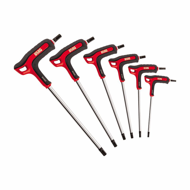 Serie di 6 chiavi maschio esagonali 280 HG/SE6 - USAG
