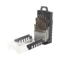 Set di 25 Punte Rettificate al Cobalto HSS-CO per Acciaio Inox Ø 1÷13 x 0,5 mm - KRINO